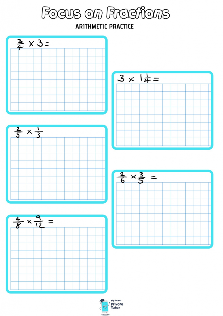 Focus On Fractions (5) | Pocket Private Tutor