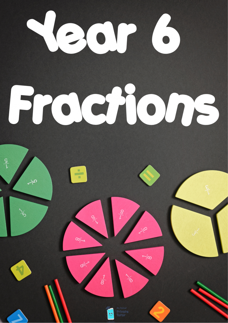 Year 6 Fractions | Pocket Private Tutor